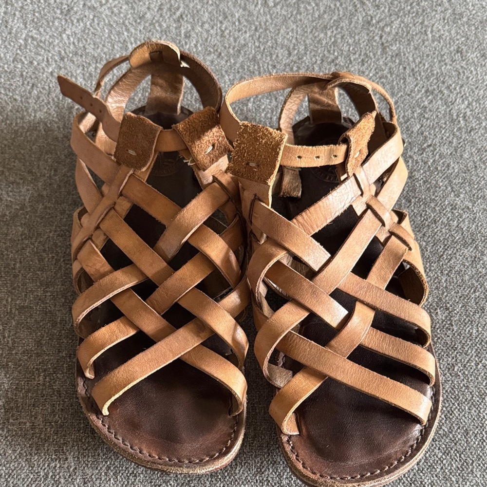 Women’s Tan/Brown Leather Shoes